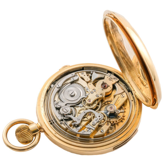 Swiss gold watch with six horological complications Circa 1900 Swiss gold watch with six horological complications Circa 1900