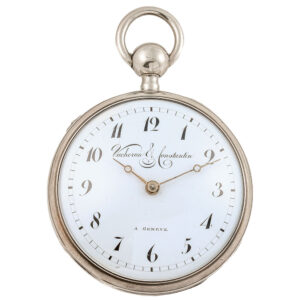 Swiss silver quarter repeating pocket watch Circa 1810