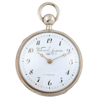 Swiss silver quarter repeating pocket watch Circa 1810