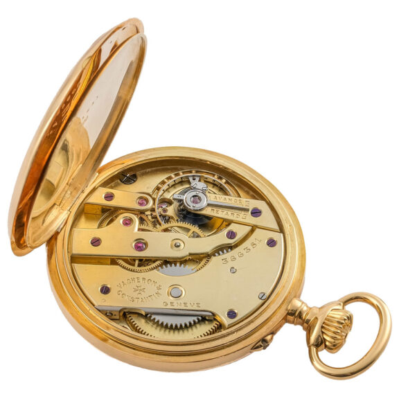 Swiss 18K yellow gold open faced pocket watch Circa 1920 Swiss 18K yellow gold open faced pocket watch Circa 1920