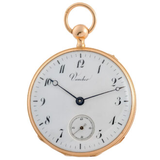 Swiss 18K gold quarter repeating pocket watch Circa 1810