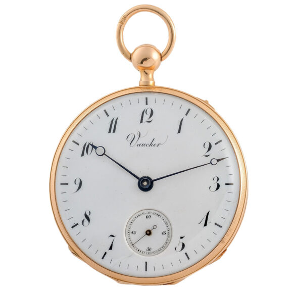 Swiss 18K gold quarter repeating pocket watch Circa 1810