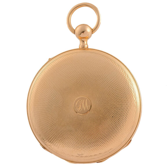 Swiss 18K gold quarter repeating pocket watch Circa 1810 Swiss 18K gold quarter repeating pocket watch Circa 1810