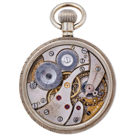 Swiss stainless steel military pocket watch Circa 1930 Swiss stainless steel military pocket watch Circa 1930