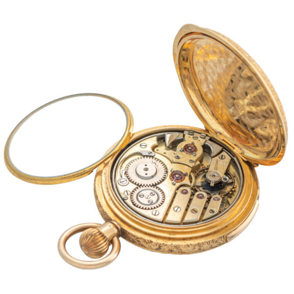 Swiss gold exotic watch for the Chinese market Circa 1900 Swiss gold exotic watch for the Chinese market Circa 1900