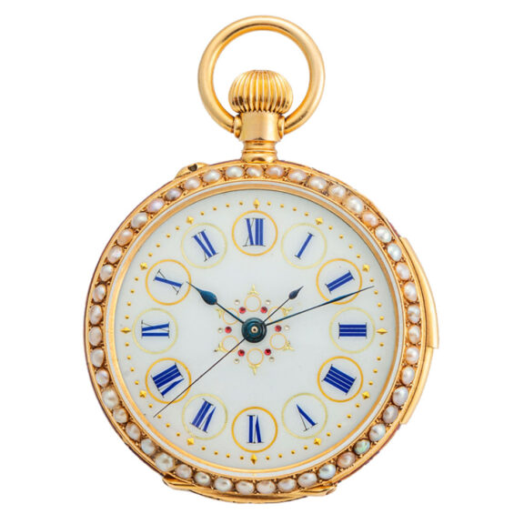 Charming Swiss gold watch for the Chinese market Circa 1890 Charming Swiss gold watch for the Chinese market Circa 1890
