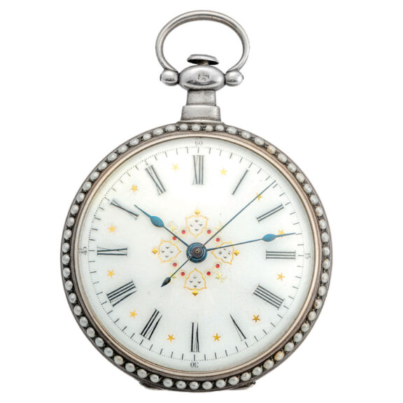 Swiss silver watch made for the Chinese market Circa 1880 Swiss silver watch made for the Chinese market Circa 1880