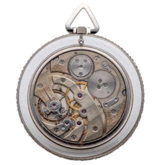 Fine French platinum rock crystal dress watch Circa 1910