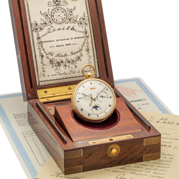 Swiss gold interesting complicated watch Circa 1983 Swiss gold interesting complicated watch Circa 1983