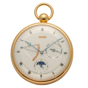 Swiss gold interesting complicated watch Circa 1983