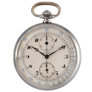 Swiss stainless steel staybrite chronograph Circa 1940