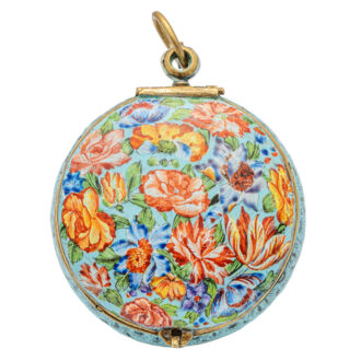 Charming English gilt metal Blois type watch Circa 1680