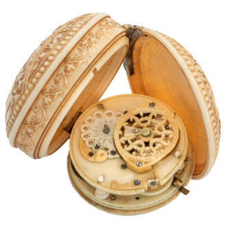Rare German Mammoth bone verge pocket watch Circa 1900