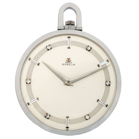 Fine Swiss platinum diamond set pocket watch Circa 1930