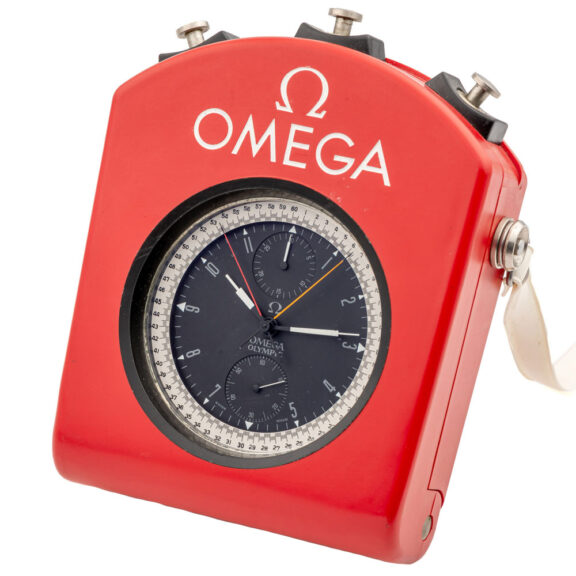 Swiss metal Olympic split second chronograph Circa 1965 Swiss metal Olympic split second chronograph Circa 1965