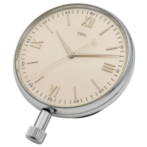 Swiss chromium plated precision counter clock Circa 1945