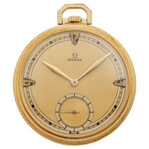 Fine Swiss 14 carat gold Art Deco dress watch Circa 1930