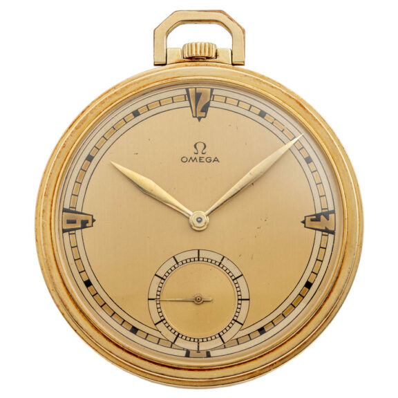 Fine Swiss 14 carat gold Art Deco dress watch Circa 1930