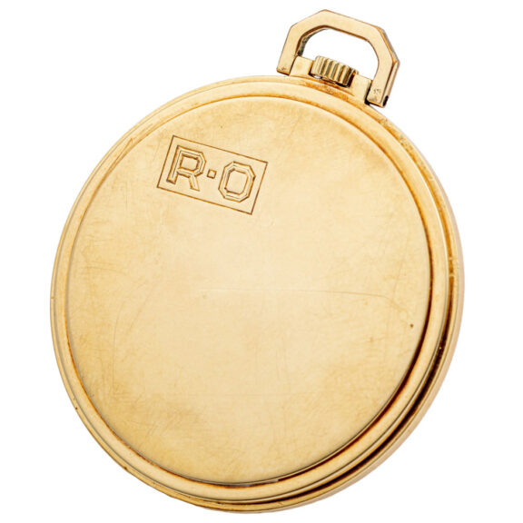 Fine Swiss 14 carat gold Art Deco dress watch Circa 1930 Fine Swiss 14 carat gold Art Deco dress watch Circa 1930