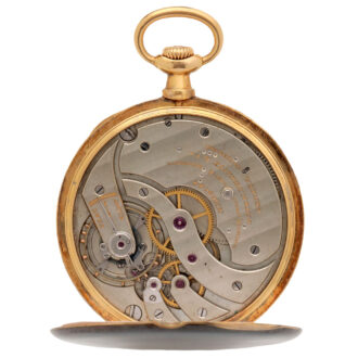 Swiss gold watch with enamel Imperial eagle Circa 1930