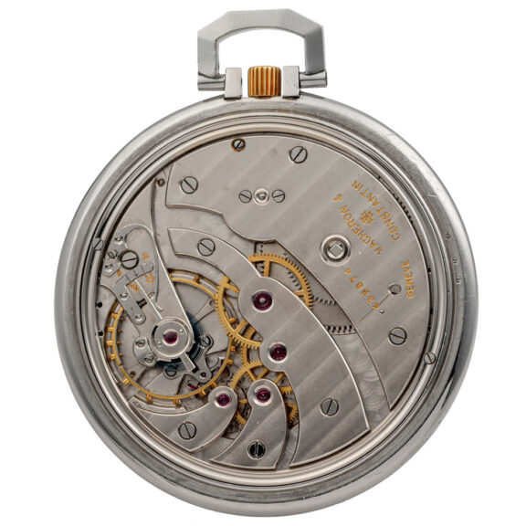 Swiss stainless steel open faced dress watch Circa 1930 Swiss stainless steel open faced dress watch Circa 1930