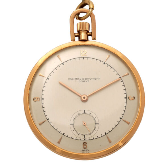 Swiss 18 carat gold oversized dress watch Circa 1950