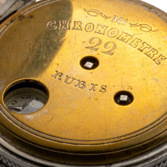 Swiss silver open faced cylinder pocket watch Circa 1860