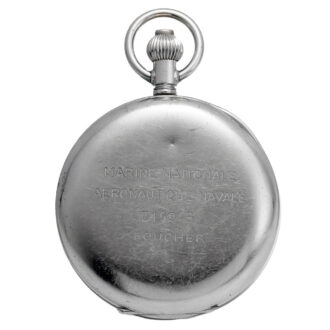 French chromium pocket watch with chronograph Circa 1960