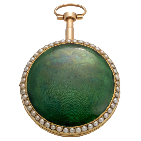 French gold quarter repeating pocket watch Circa 1780