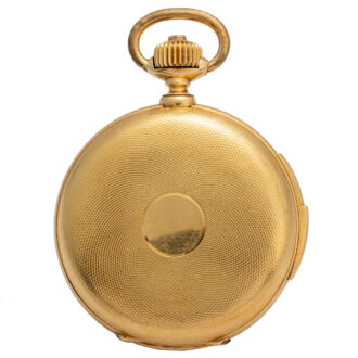 Swiss 18K gold minute repeating chronometer Circa 1900