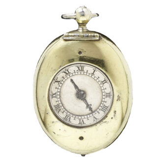 Dutch silver and gilt pair cased verge watch Circa 1640