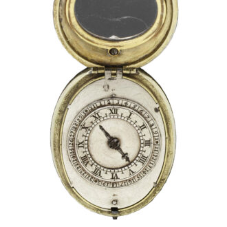 Dutch silver and gilt pair cased verge watch Circa 1640