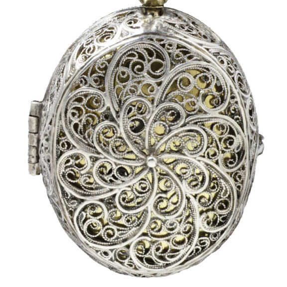 Dutch silver and gilt pair cased verge watch Circa 1640 Dutch silver and gilt pair cased verge watch Circa 1640
