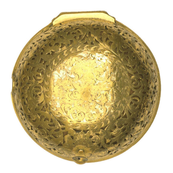German gilt copper pair cased verge watch Circa 1710-1720 German gilt copper pair cased verge watch Circa 1710-1720