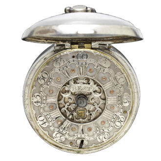 English silver verge with a Continental movement Circa 1769