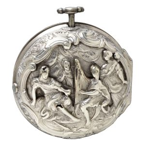 English silver verge with a Continental movement Circa 1769