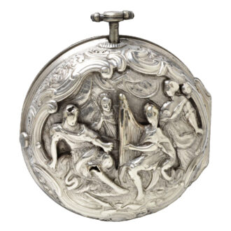English silver verge with a Continental movement Circa 1769