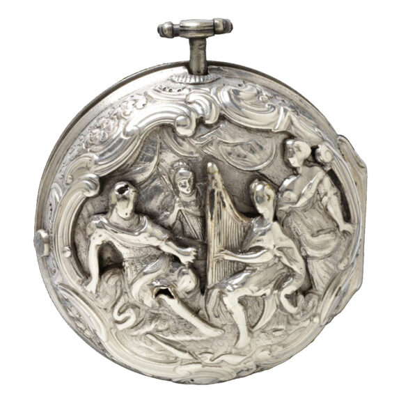 English silver verge with a Continental movement Circa 1769