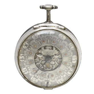 English silver verge with a Continental movement Circa 1769