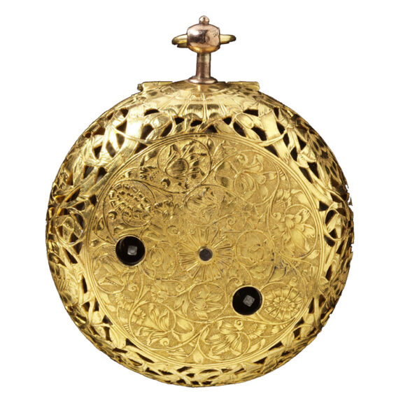 English gold pair cased verge pocket watch Circa 1683 English gold pair cased verge pocket watch Circa 1683