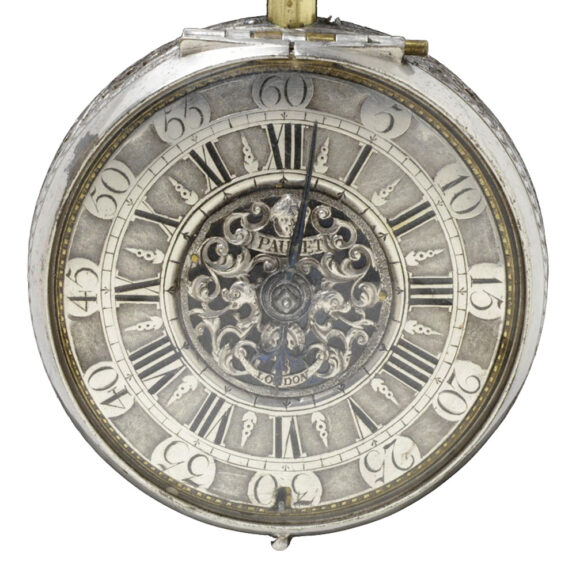 English silver repeating verge pocket watch Circa 1700