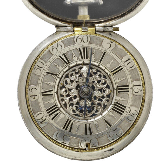 English silver repeating verge pocket watch Circa 1700 English silver repeating verge pocket watch Circa 1700
