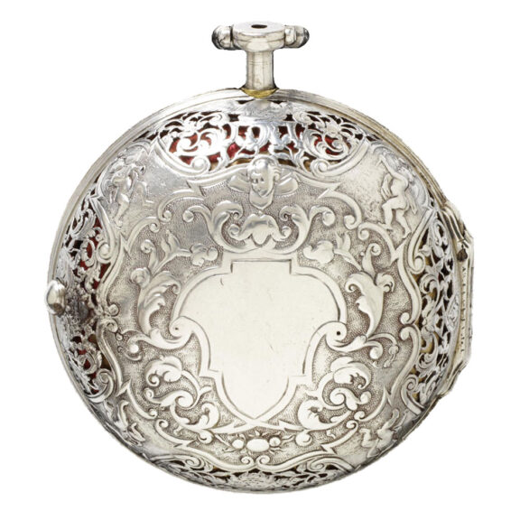 Dutch silver half quarter repeating pocket watch Circa 1710 Dutch silver half quarter repeating pocket watch Circa 1710