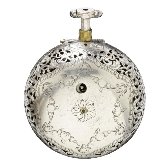 Dutch silver half quarter repeating pocket watch Circa 1710 Dutch silver half quarter repeating pocket watch Circa 1710