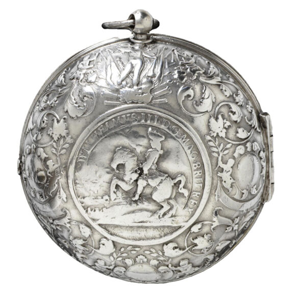 Swiss silver one-handed pair-cased pocket watch Circa 1700 Swiss silver one-handed pair-cased pocket watch Circa 1700