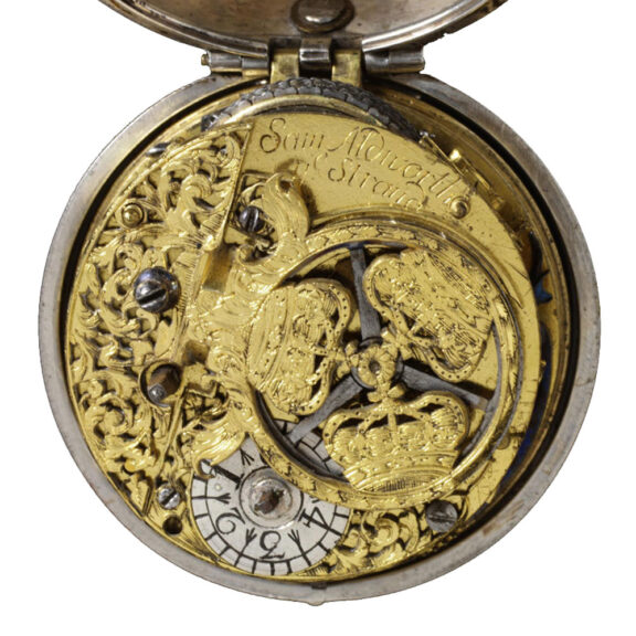 Swiss silver pair cased verge pocket watch Circa 1700 Swiss silver pair cased verge pocket watch Circa 1700
