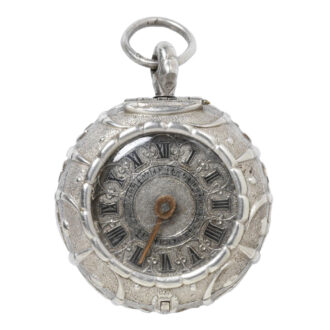 Dutch silver one handed verge pocket watch Circa 1640
