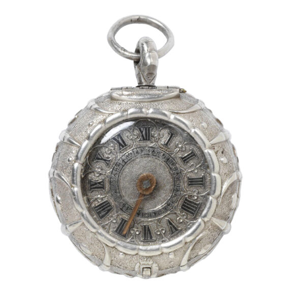 Dutch silver one handed verge pocket watch Circa 1640 Dutch silver one handed verge pocket watch Circa 1640