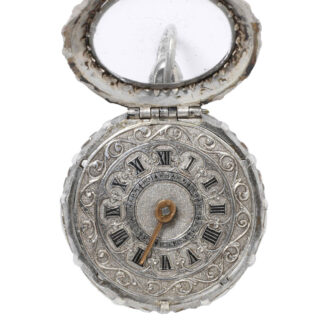 Dutch silver one handed verge pocket watch Circa 1640