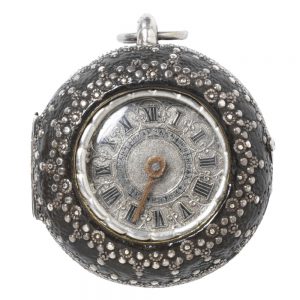 Dutch silver one handed verge pocket watch Circa 1640
